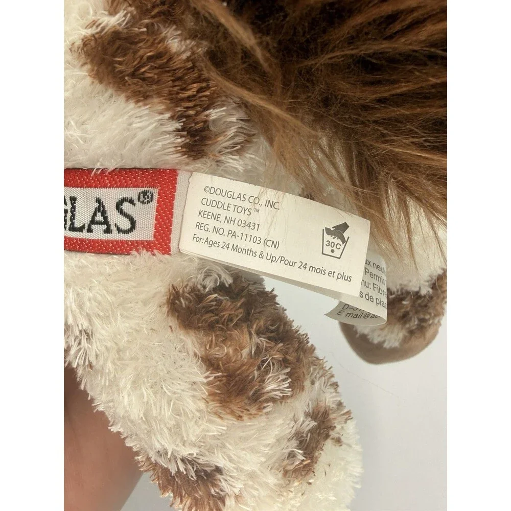 Douglas Stoney Appaloosa Horse Plush Brown White Spotted Pony Stuffed 10”